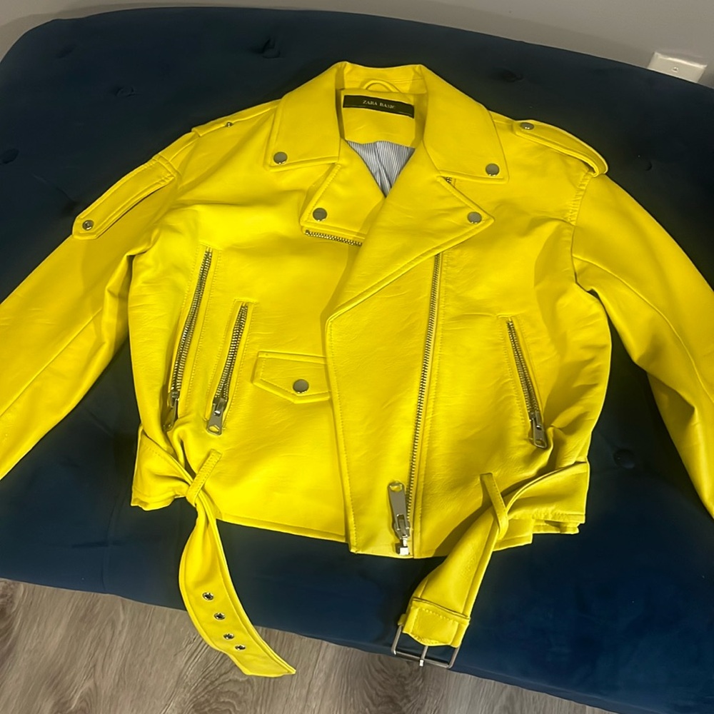 Zara Basic Motorcycle Jacket - image 1